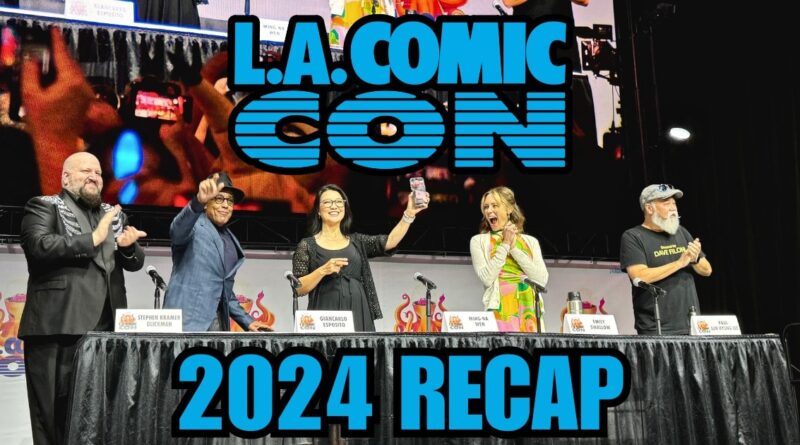LACC 2024 L.A. Comic Con wrap up banner