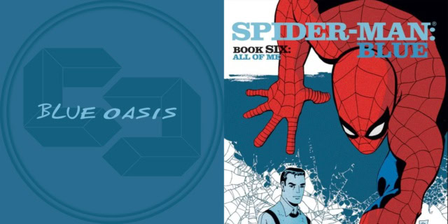 Vibrant Spider-Man 4 comic book cover featuring Spider-Man in action with Blue Oasis logo in the bac.