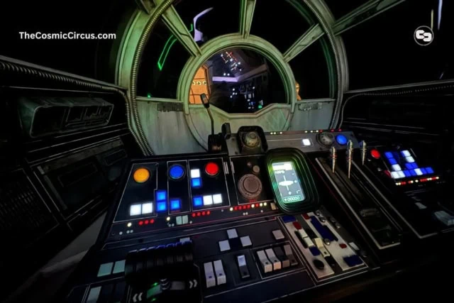 Millennium Falcon cockpit ride
