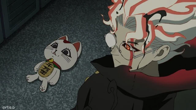 Turbo Granny and Okarun in DanDaDan