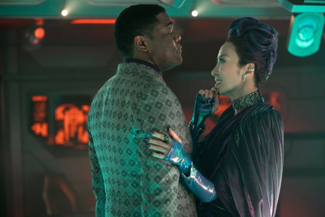 Sam Richardson and Michelle Yeoh in Star Trek: Section 31