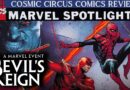 Devil's Reign comics review banner Daredevil and Spider-Man
