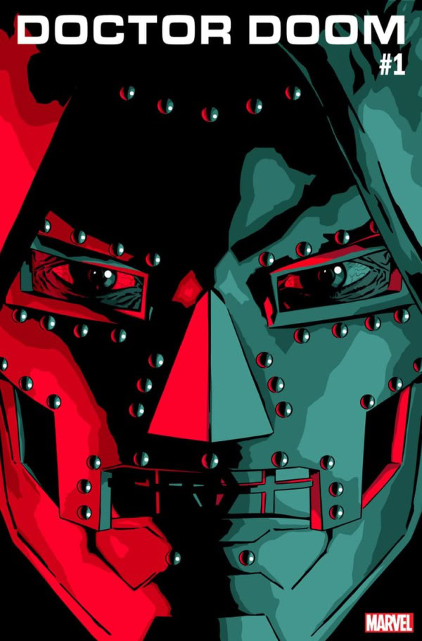 Issue 1 cover for 'Doctor Doom' 2019 comic book run