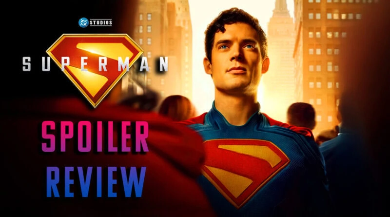 Superman spoiler review banner
