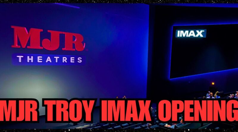 MJR Troy MI IMAX review banner