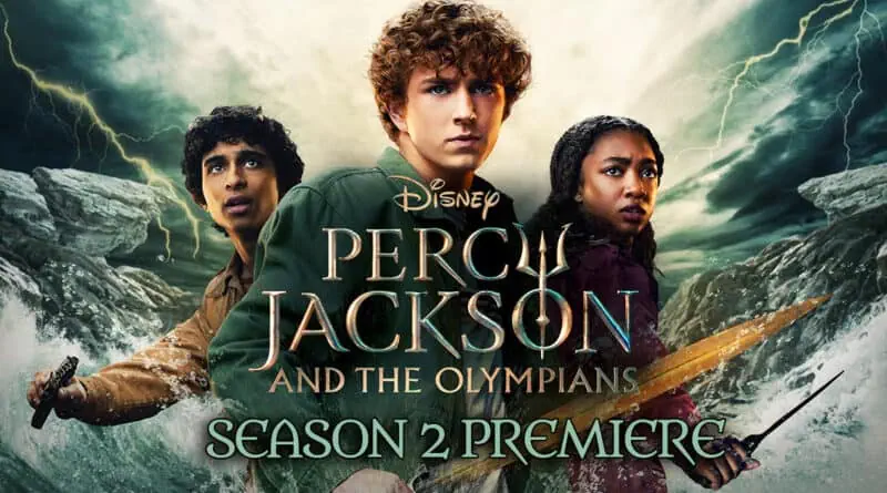 Percy Jackson and the Olympians season 2 banner