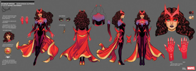 Wanda Sorcerer Supreme costume