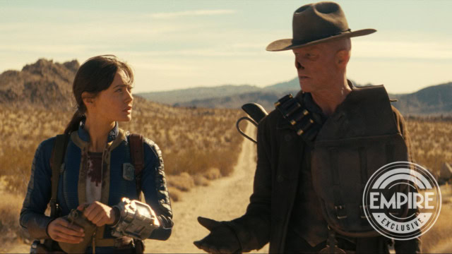 Lucy and Ghoul in 'Fallout'