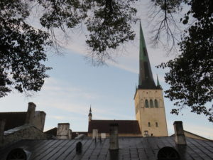 Tháp chuông cao của nhà thờ St.Olaf