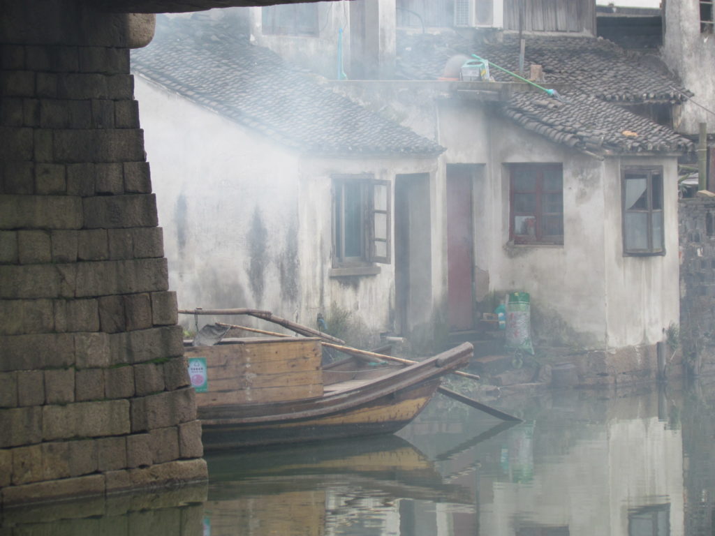 Thuyên gondola của Tongli