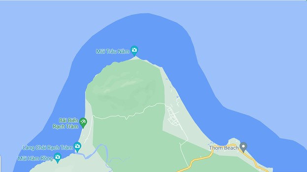 Rạch Tràm phía Bắc Phú Quốc