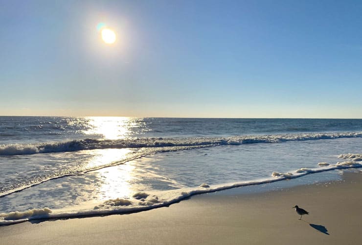 Sunrise over Carolina Beach