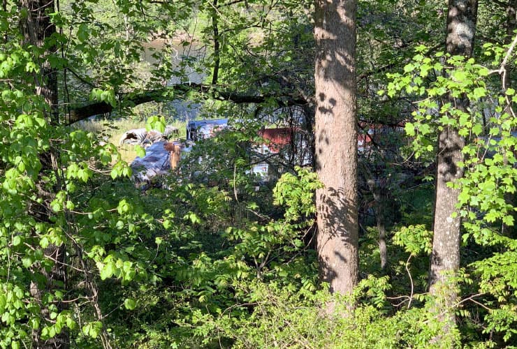 Long View of the Fugitive Train