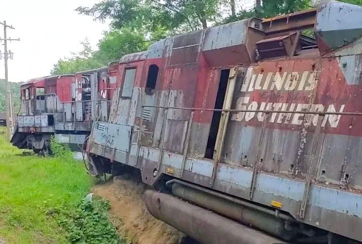 Illinois Southern Train from The Fugitive