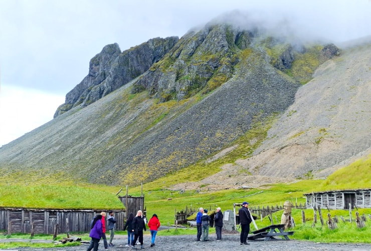 Vestrahorn Mountain Viking Village