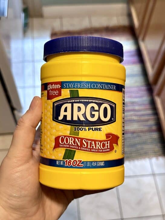 photo of corn starch