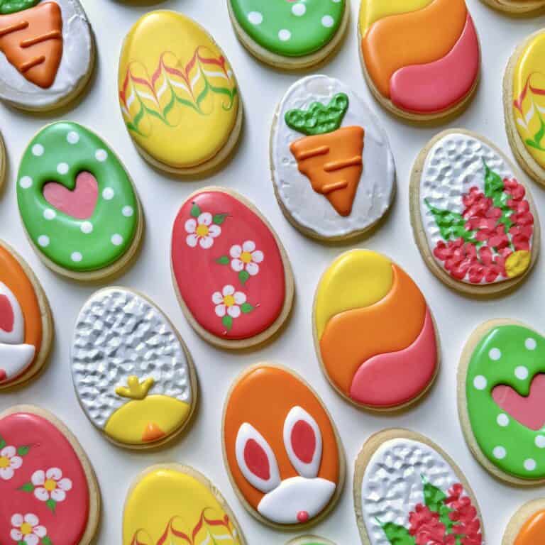 Easy Easter Egg Cookies