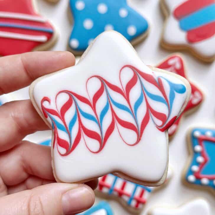 4th of July Cookies ~ 12 Patriotic Star Cookies