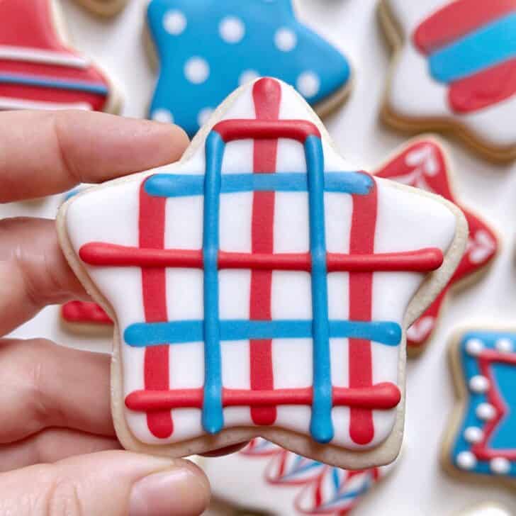 4th of July Cookies ~ 12 Patriotic Star Cookies
