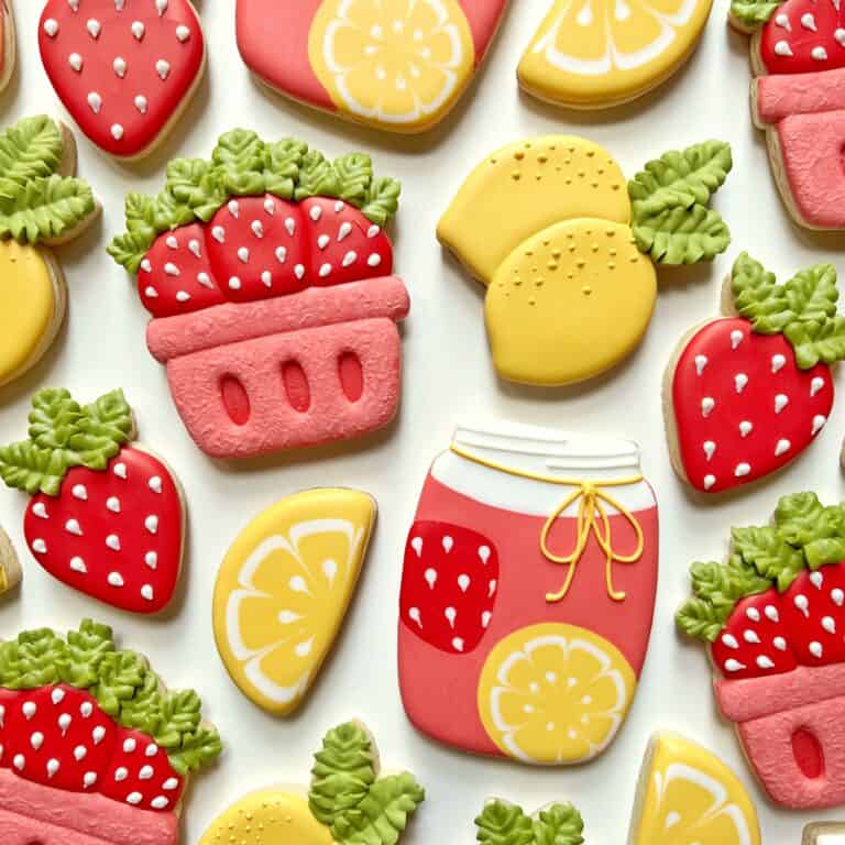 Strawberry Lemonade Cookies