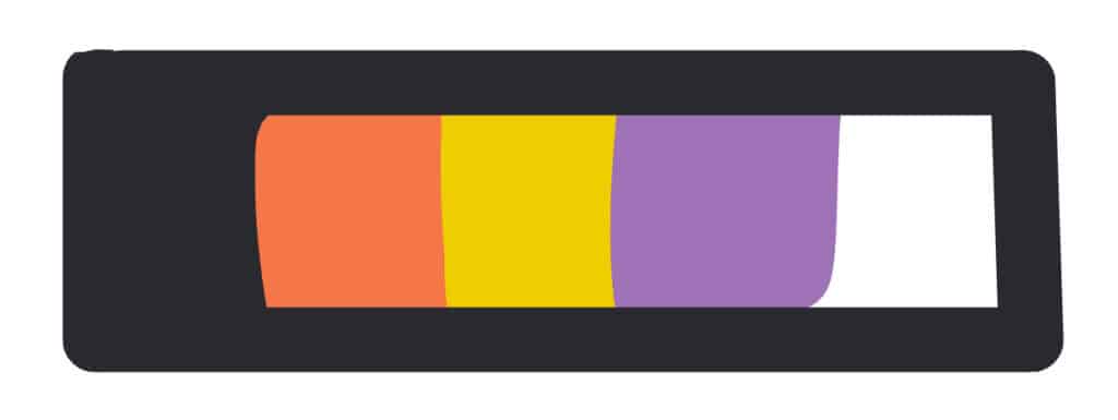 color palette for boo cookies