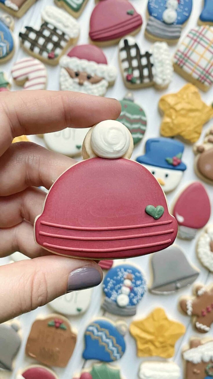 Winter Hat Cookies