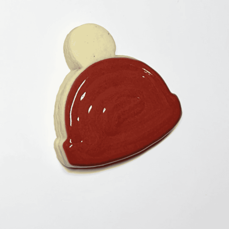 Step-by-Step Decorating Instructions for Winter Hat Cookies