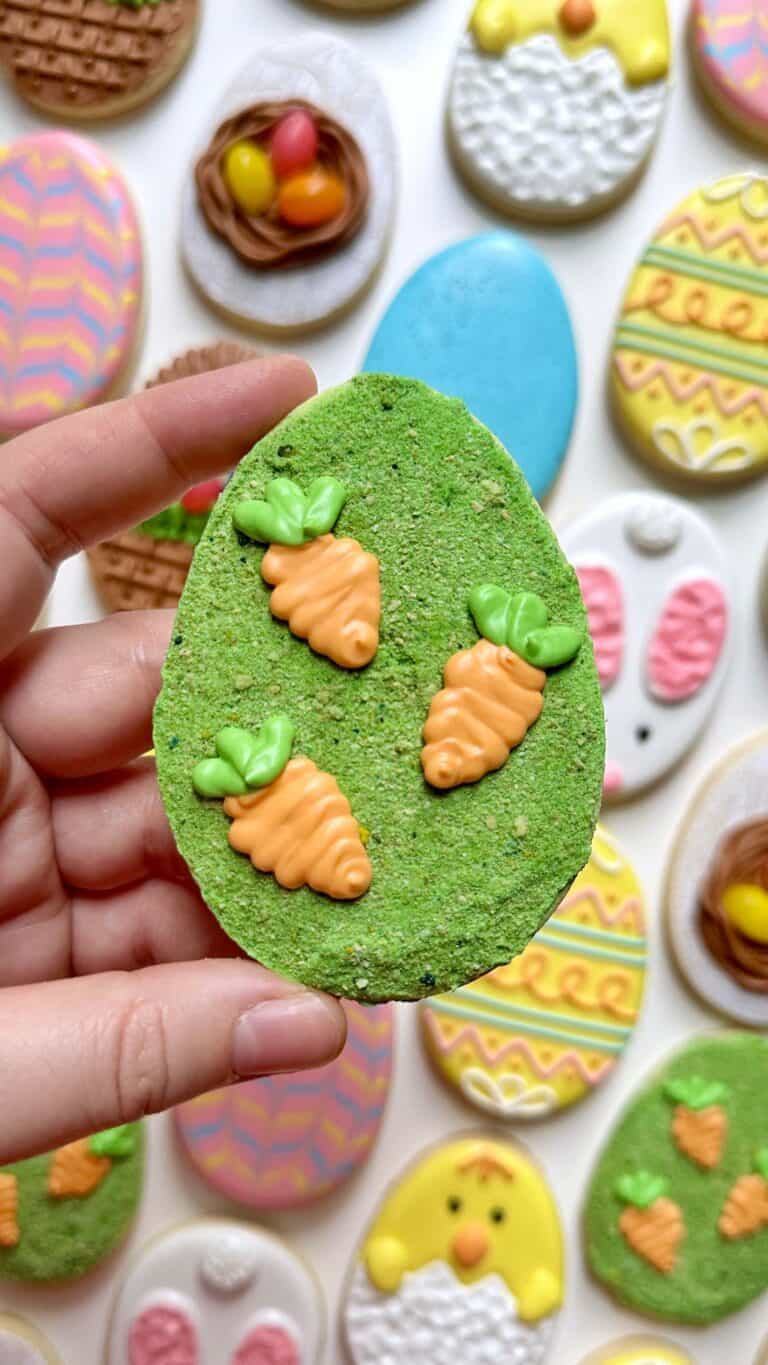 How to Make Edible Moss (or Grass) for Cookies