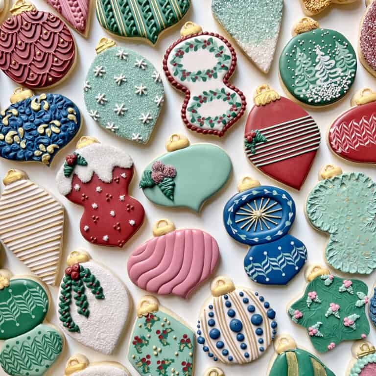 Ornament Christmas Cookies
