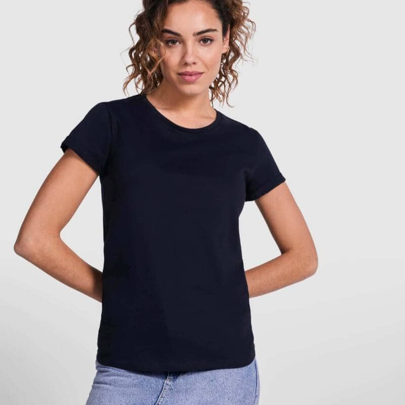 Camiseta holgada mujer Cies personalizada 6643 - vista frontal