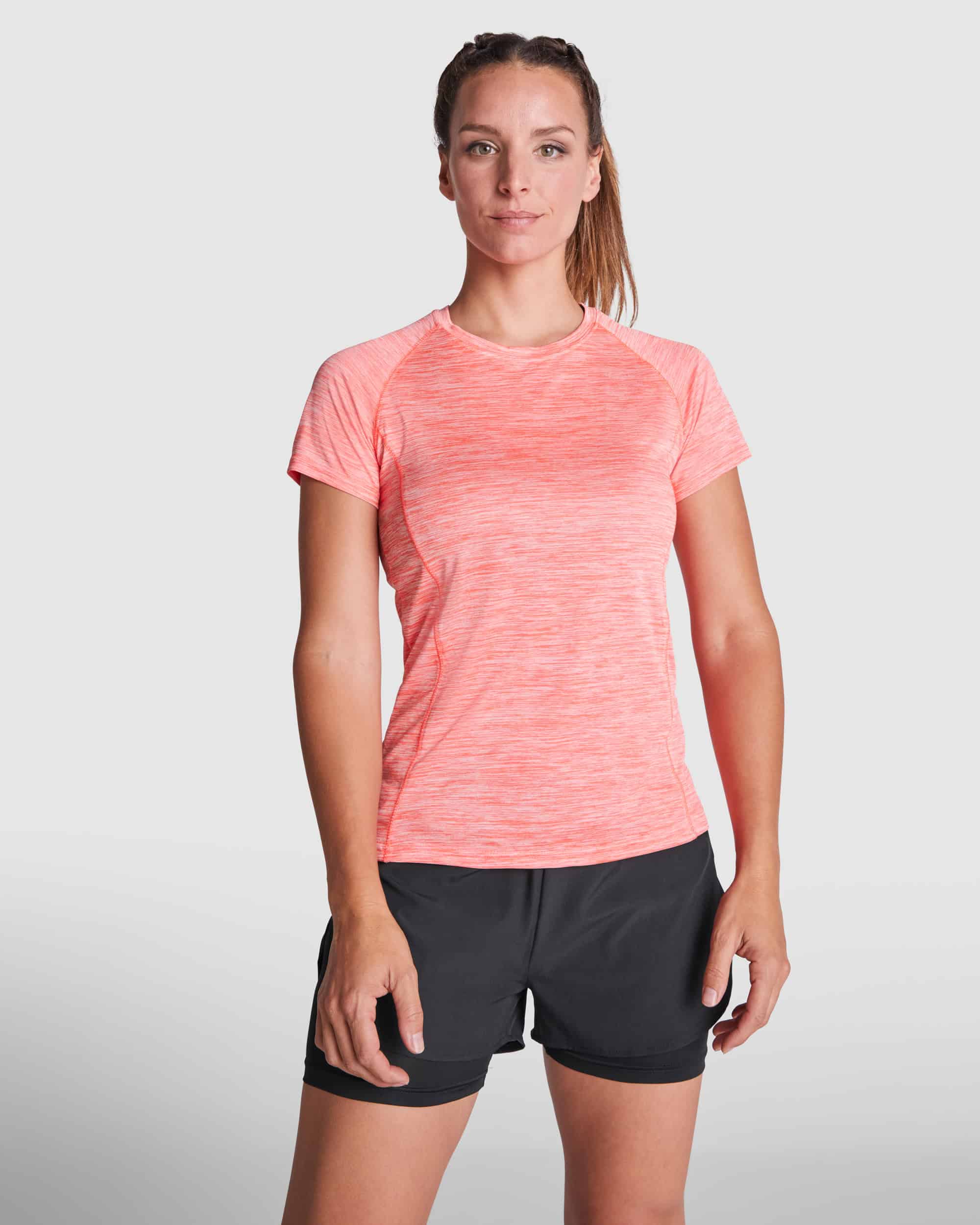 Camiseta técnica Austin Woman 6649 con vista frontal.