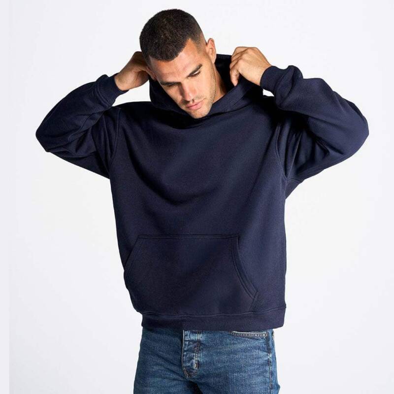 Sudadera capucha oversize Swkngover con vista frontal 2.