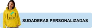 Sudadera personalizada con impresión a color en el pecho, ejemplo real