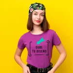 Camiseta personalizada color mujer en oferta Camiseta personalizada color mujer en oferta desde 4,50 € + IVA con impresión incluida