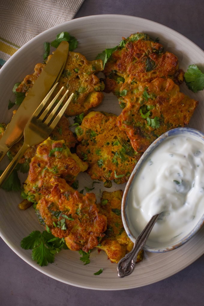 קציצות ירק עם קמח חומוס