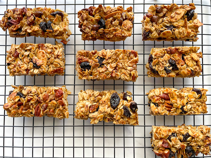 חטיפי גרנולה ביתיים