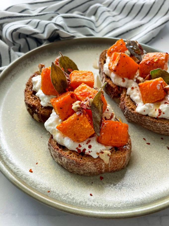 ברוסקטה נפלאה של דלעת