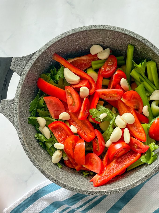 קדירת ירקות ודגנים