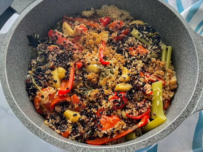 קדירת ירקות ודגנים