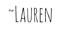 Lauren signature 2