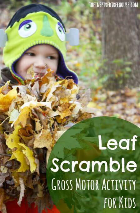 leaf scramble outdoor activities