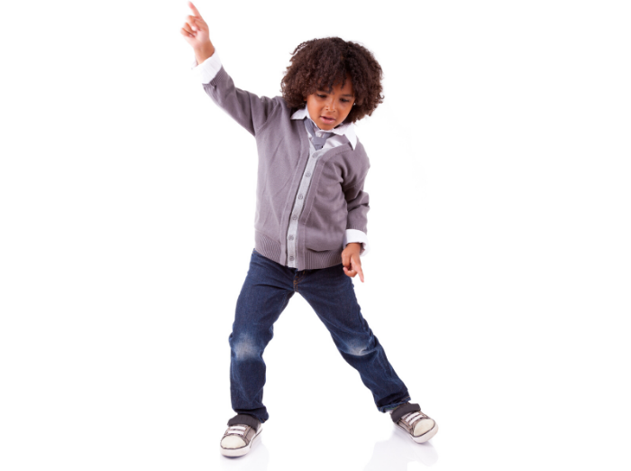 child dancing