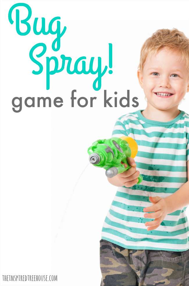 The Inspired Treehouse - If you're looking for fun bug games for kids, add this game of "Bug Spray" to your list!