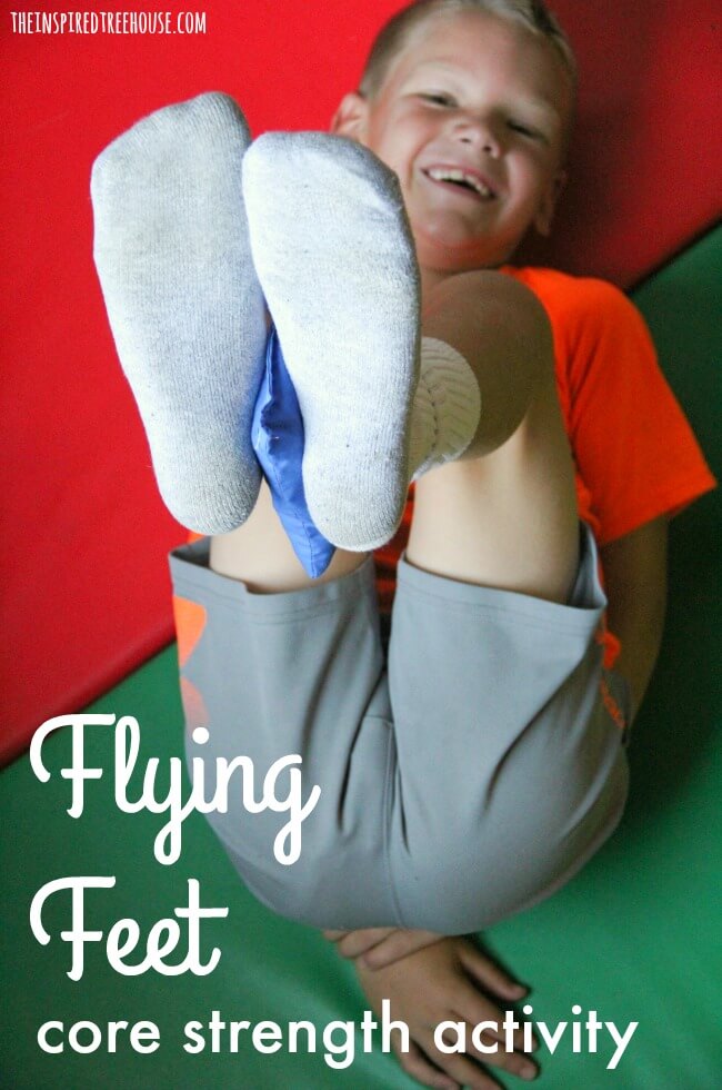 The Inspired Treehouse - We love diving headfirst into movement activities for kids that use the whole body!  Check out this fun way to play with your feet!