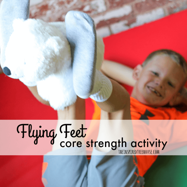 The Inspired Treehouse - We love diving headfirst into movement activities for kids that use the whole body!  Check out this fun way to play with your feet!