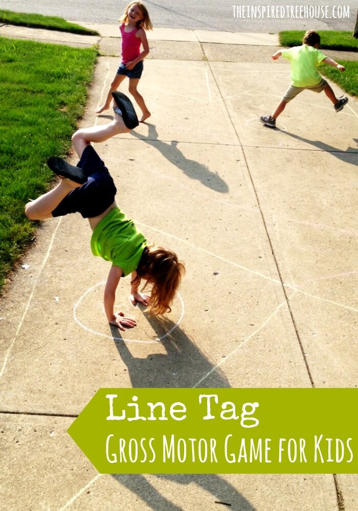 gross motor activities line tag2