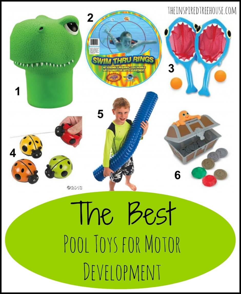 the best pool toys for motor development