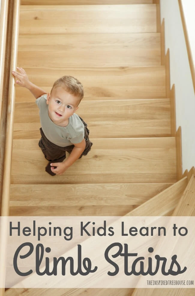 The Inspired Treehouse - Here are some ideas for practicing stair negotiation before kids head off to school!