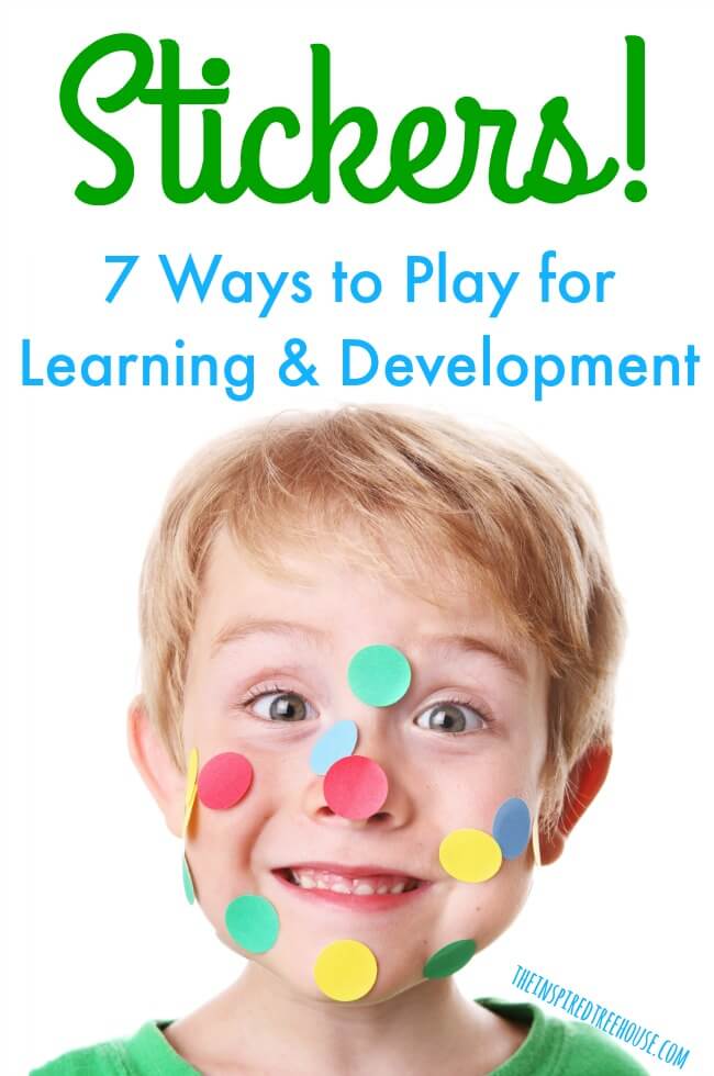 The Inspired Treehouse - Check out some of our favorite sticker activities for kids - all great for building tons of developmental skills!