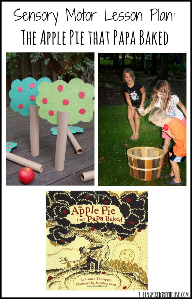 sensory motor lesson plan the apple pie that papa baked image